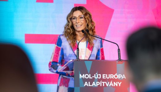 Miklósa Erika Mester-M Díj átadásán