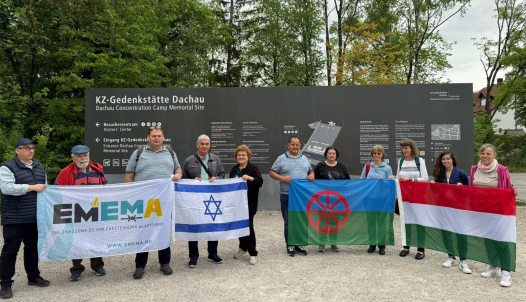 roma holokauszt emléknap során zarándoklat Auschwitz-Birkenauba
