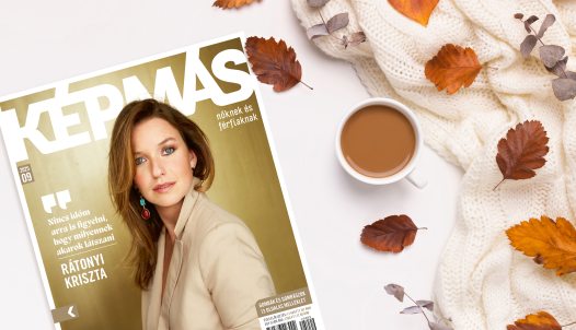 Rátonyi Kriszta Képmás magazin címlapján