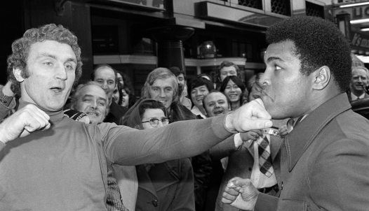 Joe Bugner és Muhammad Ali 1974-ben
