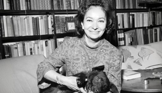 Szabó Magda otthonában