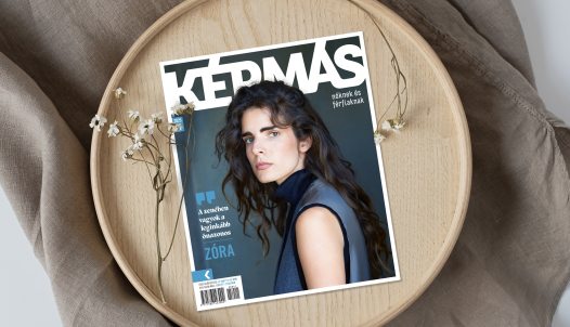 Urbányi Zóra a novemberi Képmás magazin címlapján