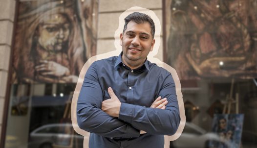 Szentandrássy István Roma Művészeti Galéria vezetője, Papp Róbert