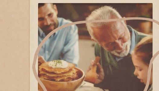 régi falusi ételek egy család asztalán