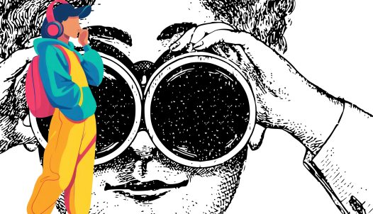 Z generációs fiatalok (rajz)