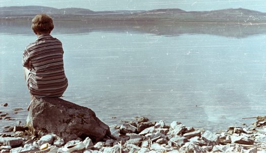 Vízpart Sajkod közelében, 1961, Fortepan/Album001 
