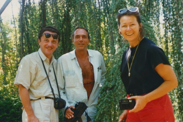 Császár Angela Ausztráliában Szacsvay Lászlóval és Benedek Miklóssal