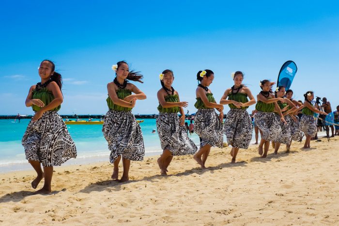 hawaii hula tánc 