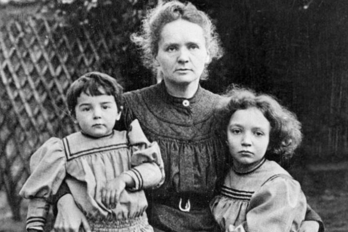 Marie Curie gyermekeivel