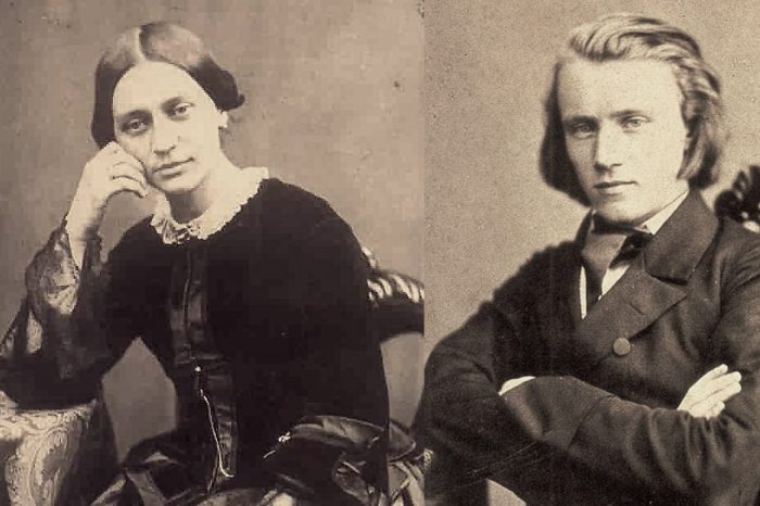 Clara Schumann és Johannes Brahms