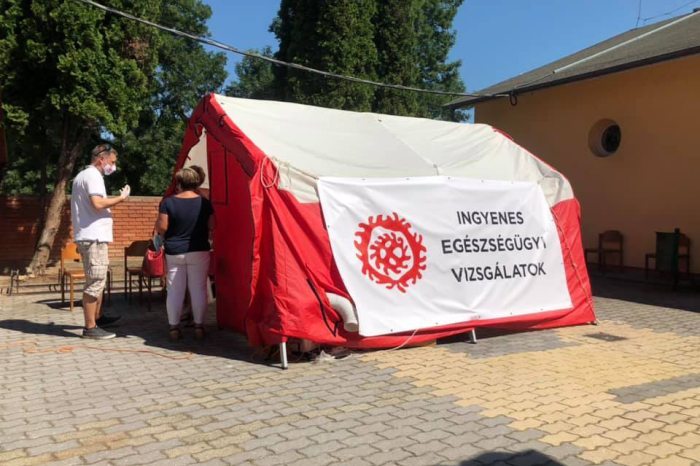 the tent of the medical group