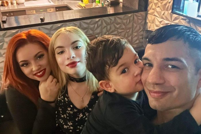 Norbert Kalucza with his family