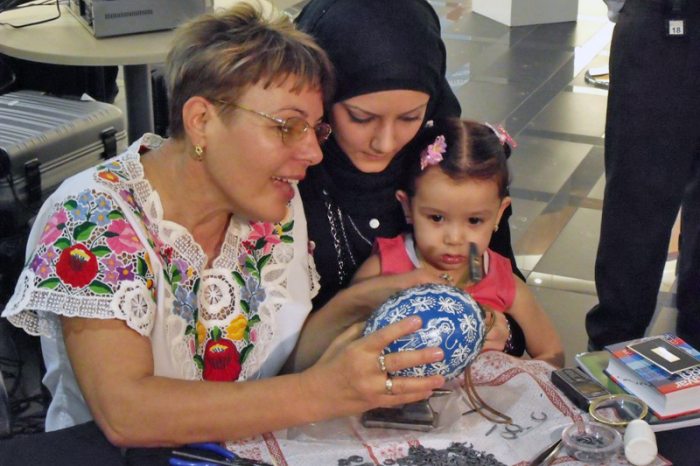 Kati Zsigóné in Dubai