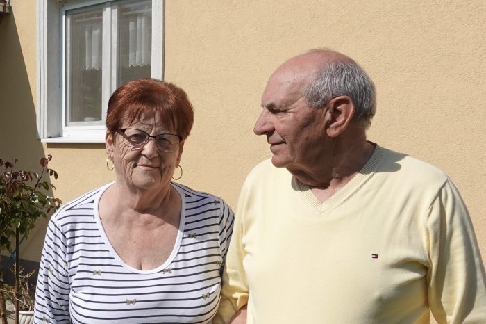 The Patasy couple, Márta and Gyula