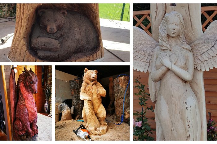 A few woodcarvings of István Gáborecz