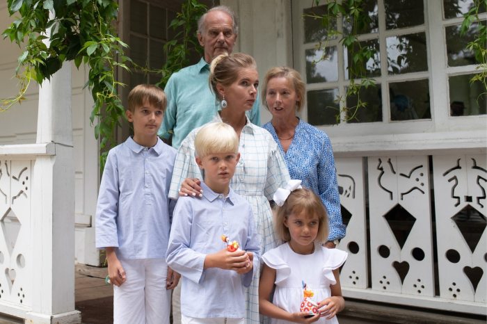 Alexandra Tolsztoj családja