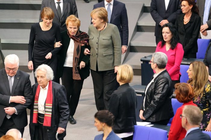 Angela Merkellel a német parlamentben 2018-ban Kép: Profimédia