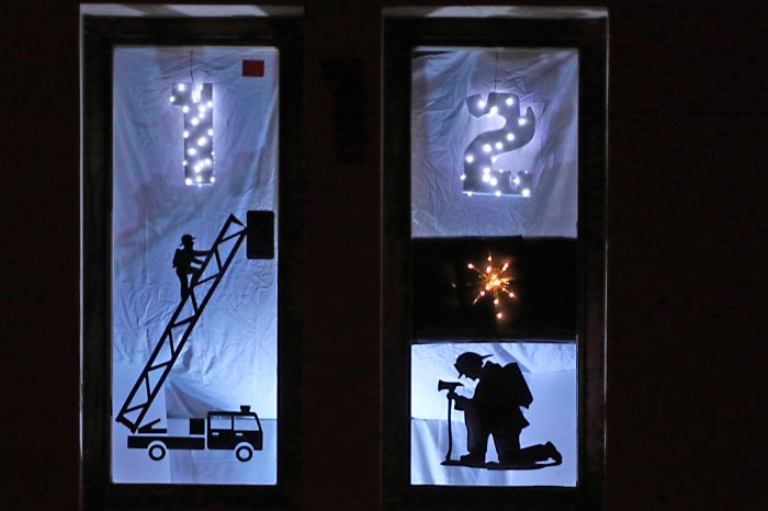 világító adventi ablakok