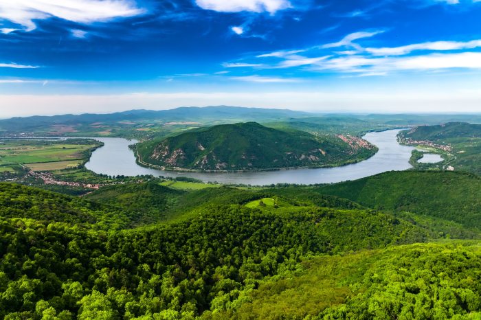 Kilátás a Dunakanyarra