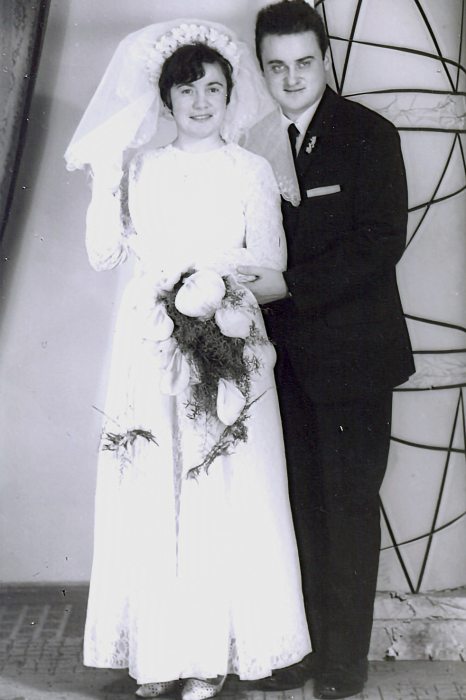 Csák György és felesége