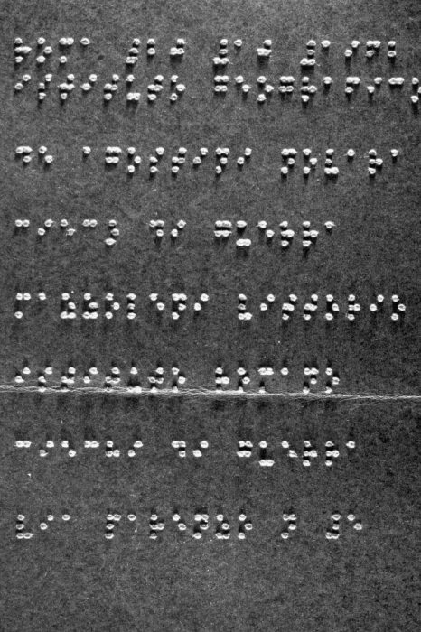 Braille írás 