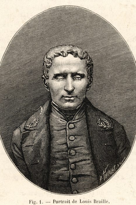 Braille írás feltalálója