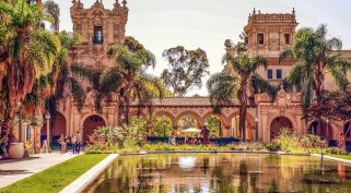 San Diego látnivalók egyike, a Balboa Park
