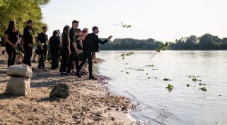 halálos baleset áldozatának búcsúztatása