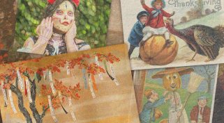 őszi népszokások illusztrációkon