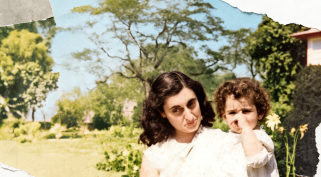 Indira Gandhi gyermekével - kép: profimedia / Képmás-illusztráció