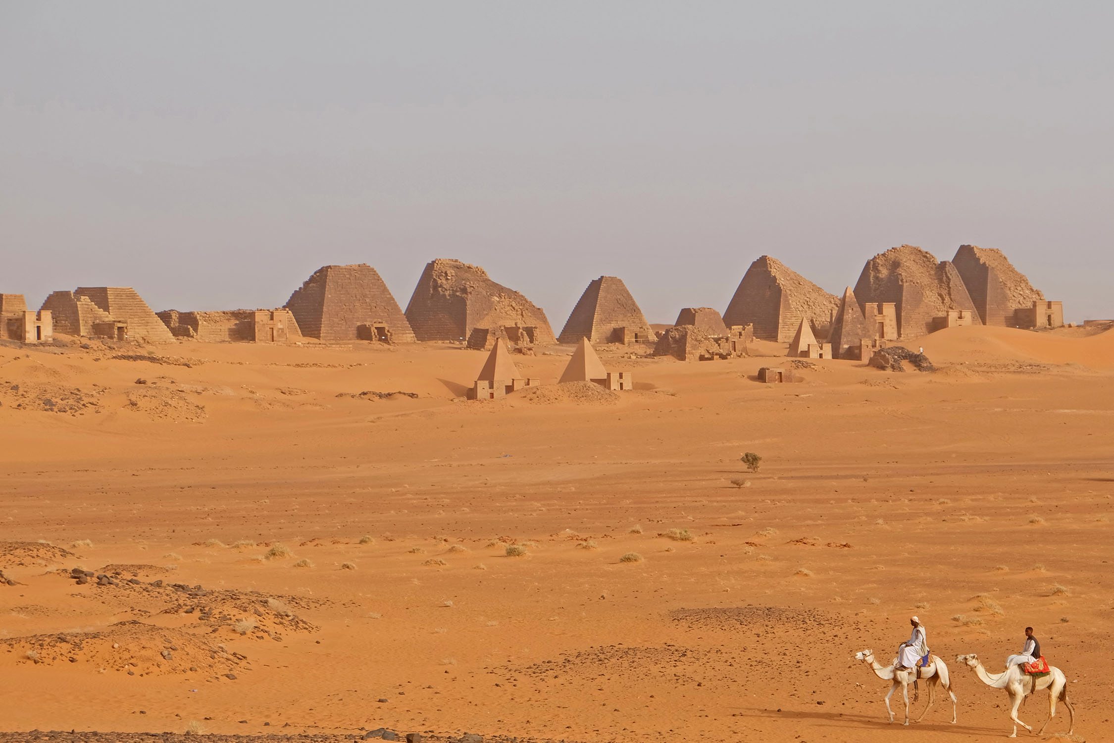 szudáni piramisok