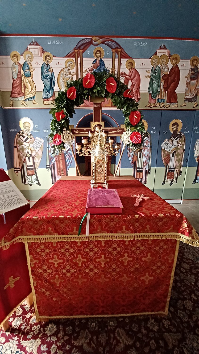 The altar of the Greek Catholic Chapel