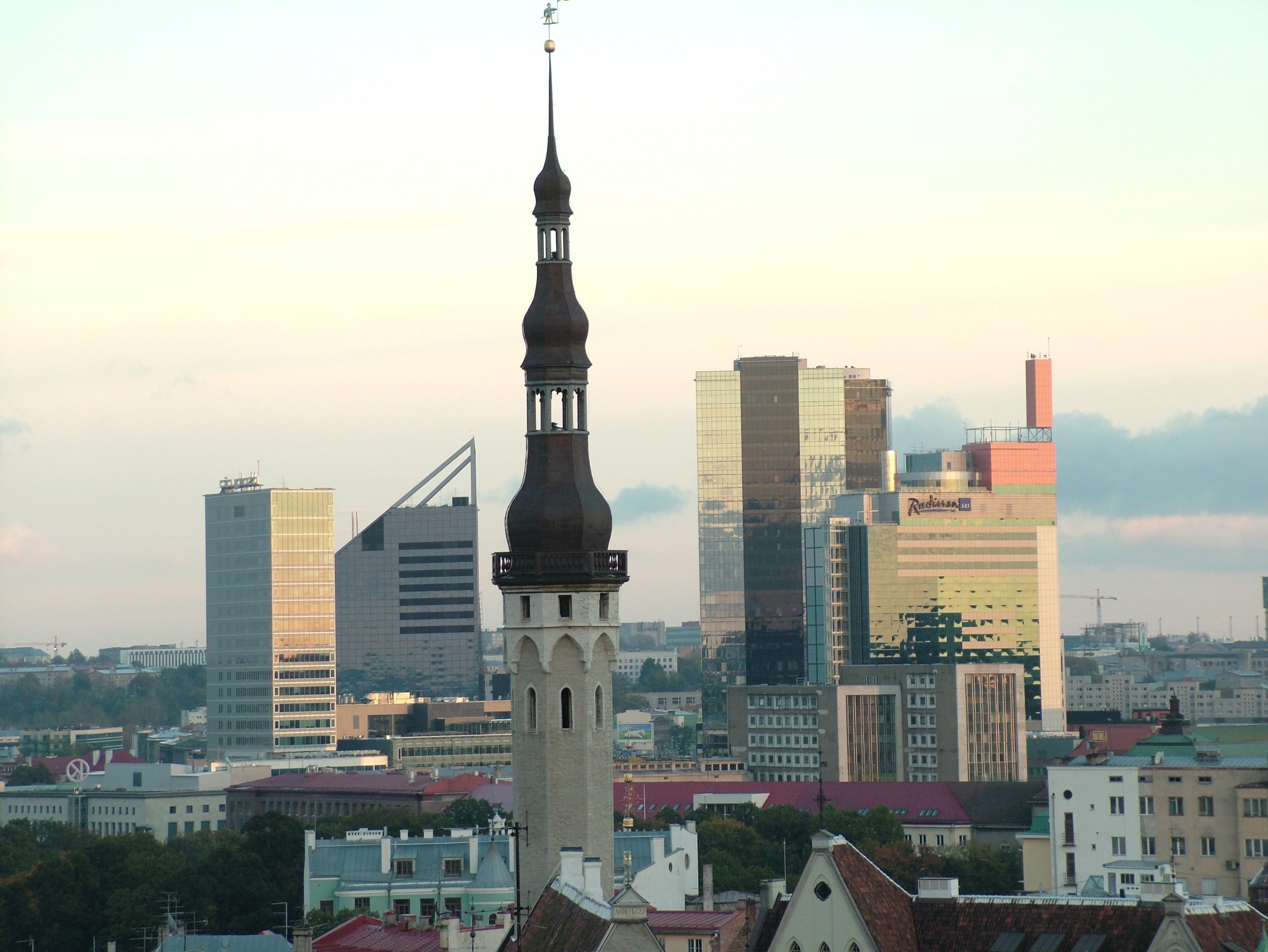 Tallin látnivalók épületek