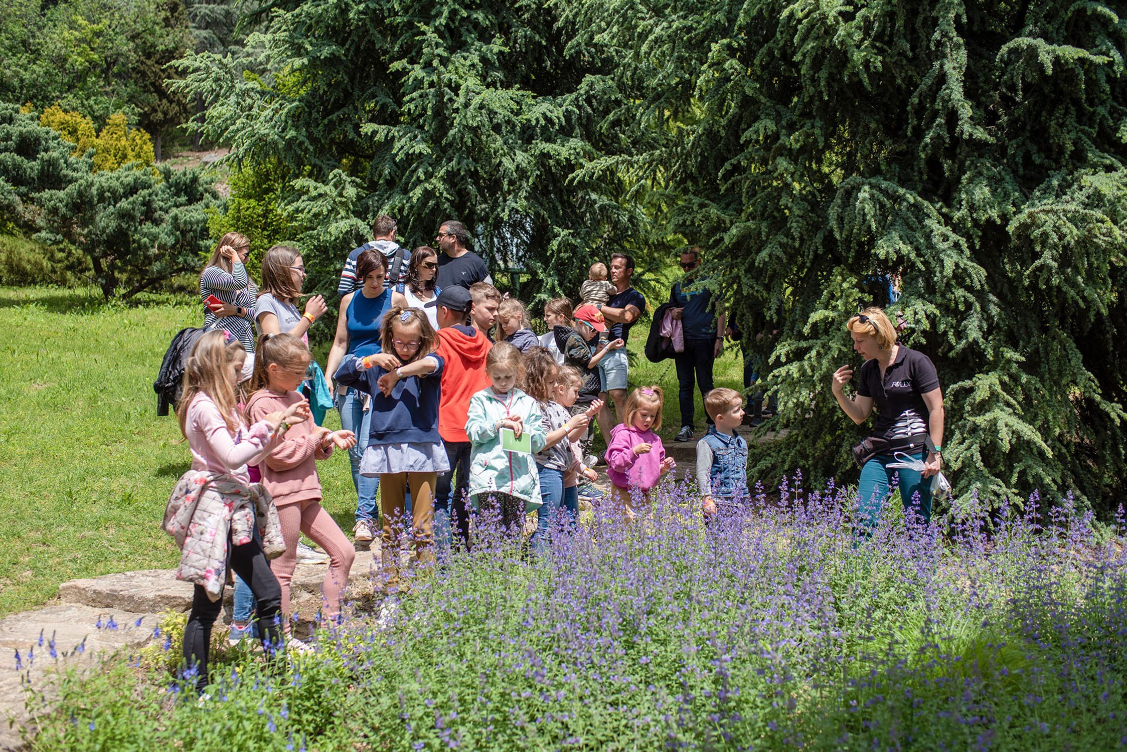 Folly Arborétum és Borászat gyerekprogramon gyerekek