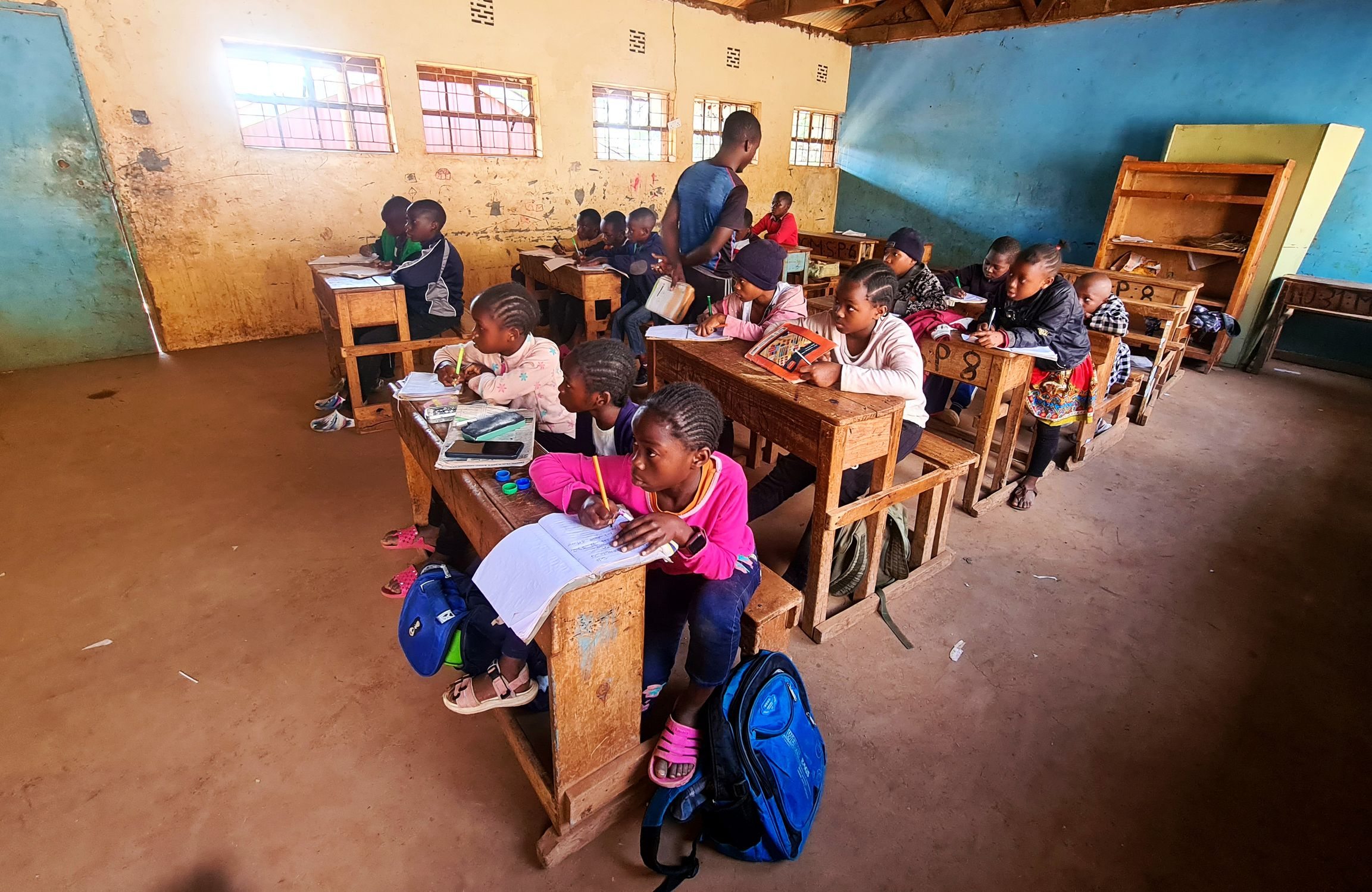 Afrika iskola Kenyában