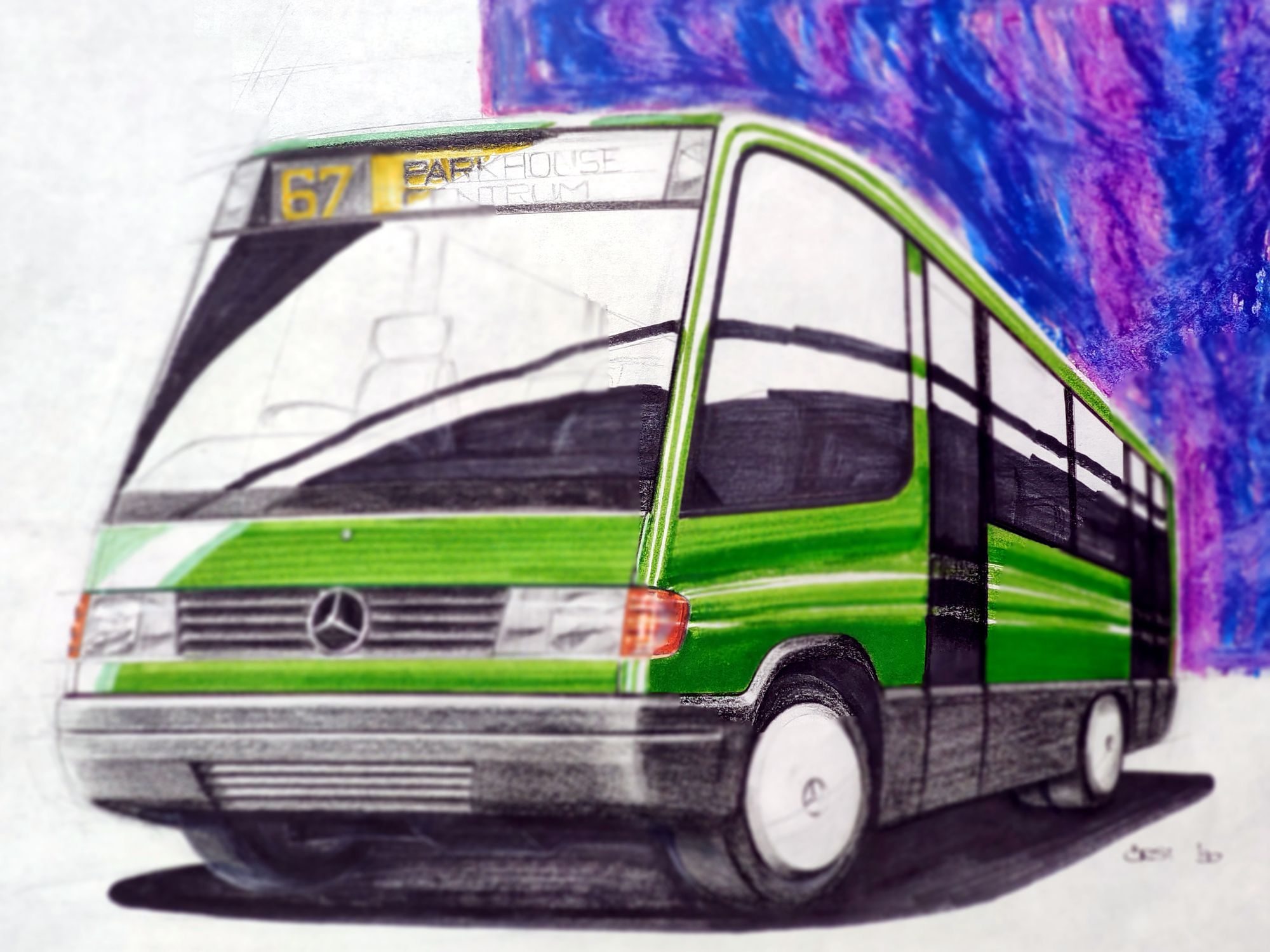 Ikarus midibusz terv