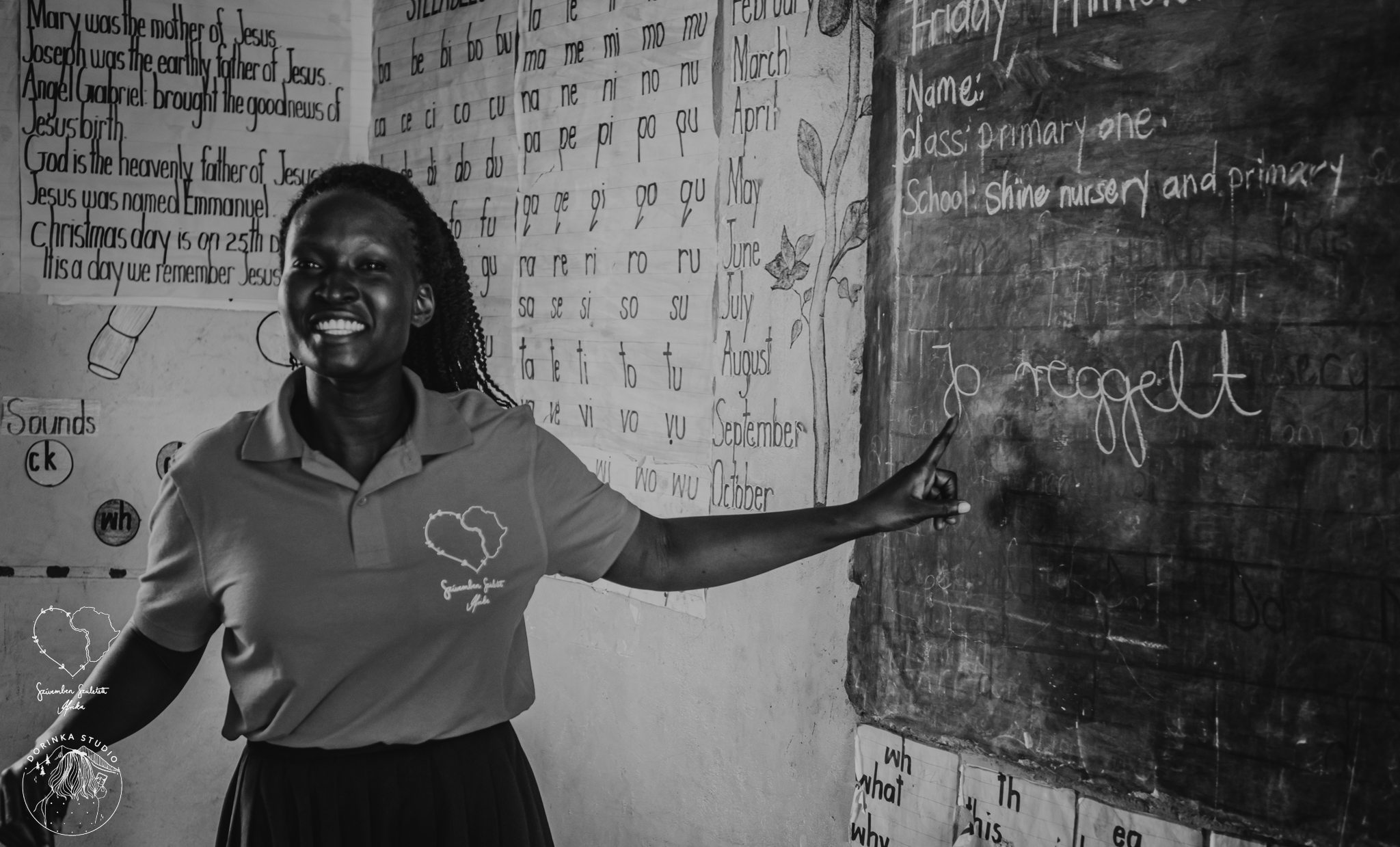 A teacher at one of the association's schools