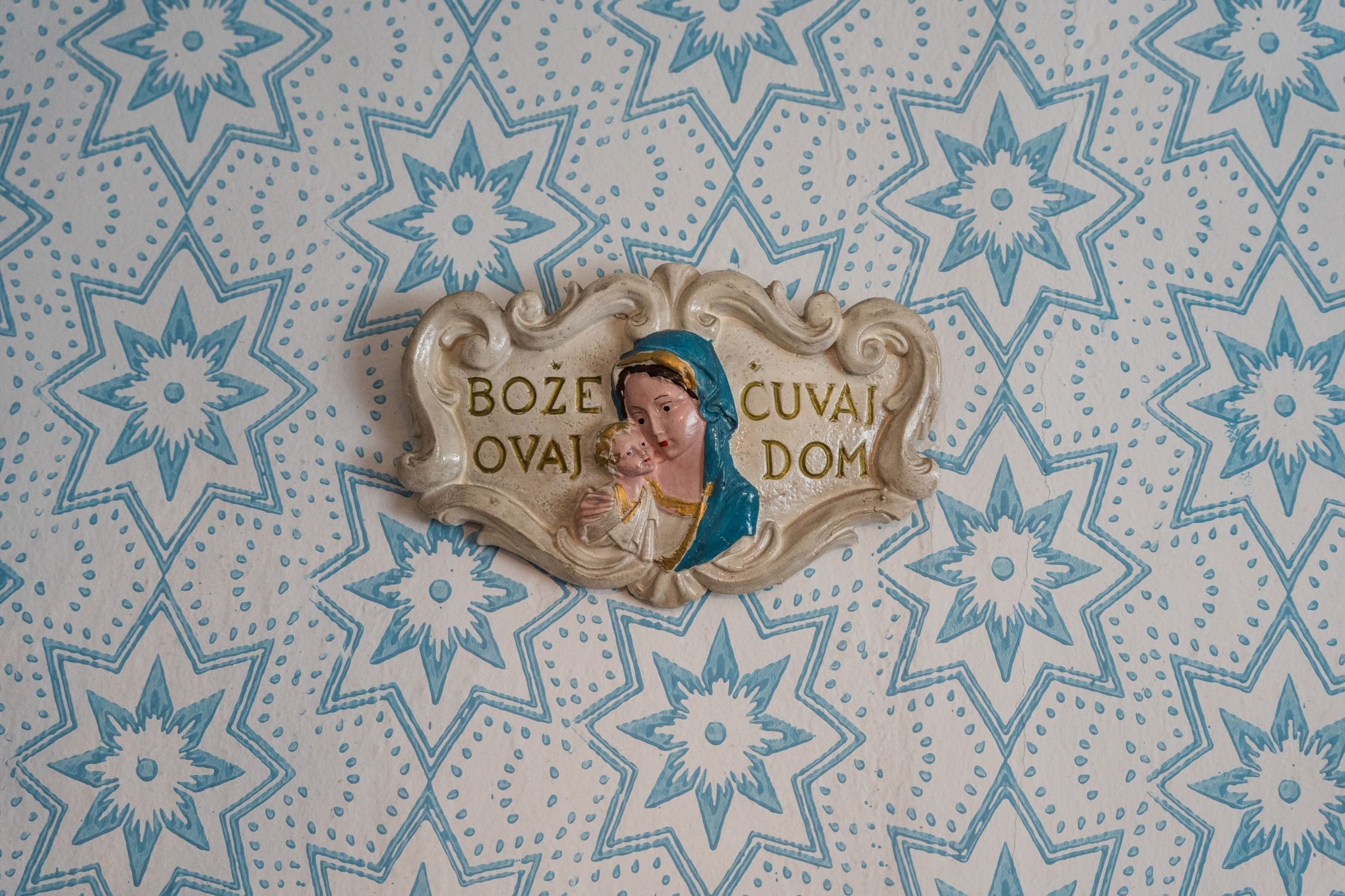 Plaque with Our Lady