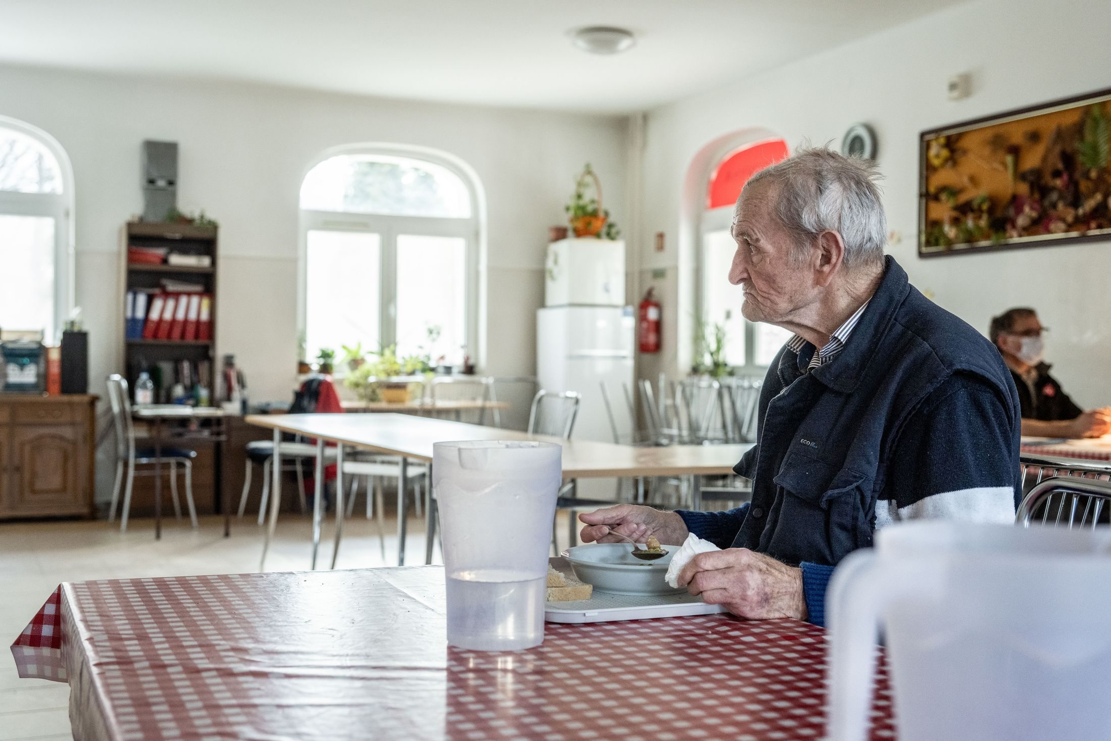 A Népkonyha vendégei