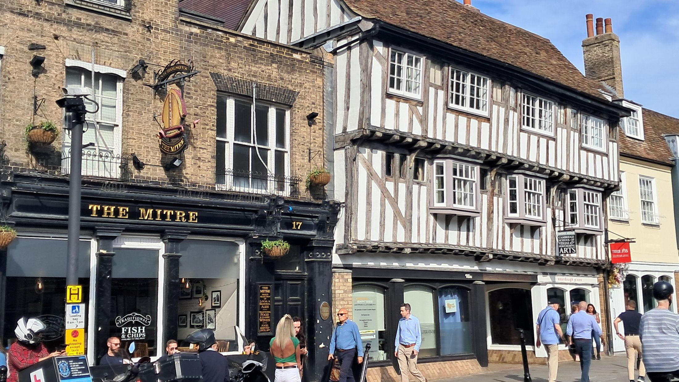 Cambridge épületek