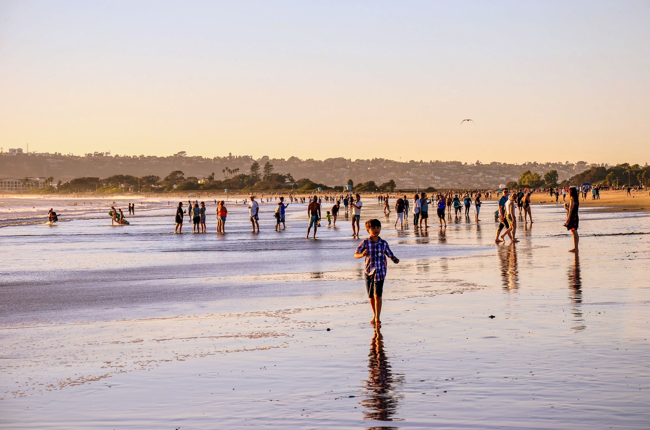 Coronado-félsziget strand