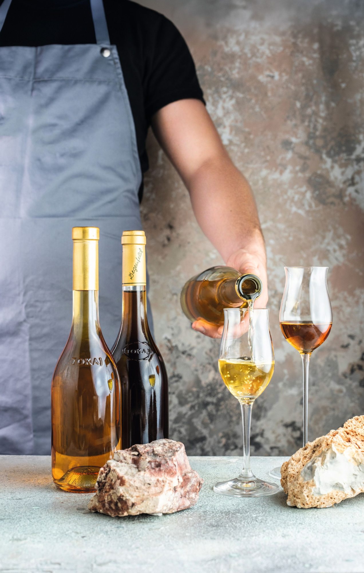 tokaji borok fajtái üvegben