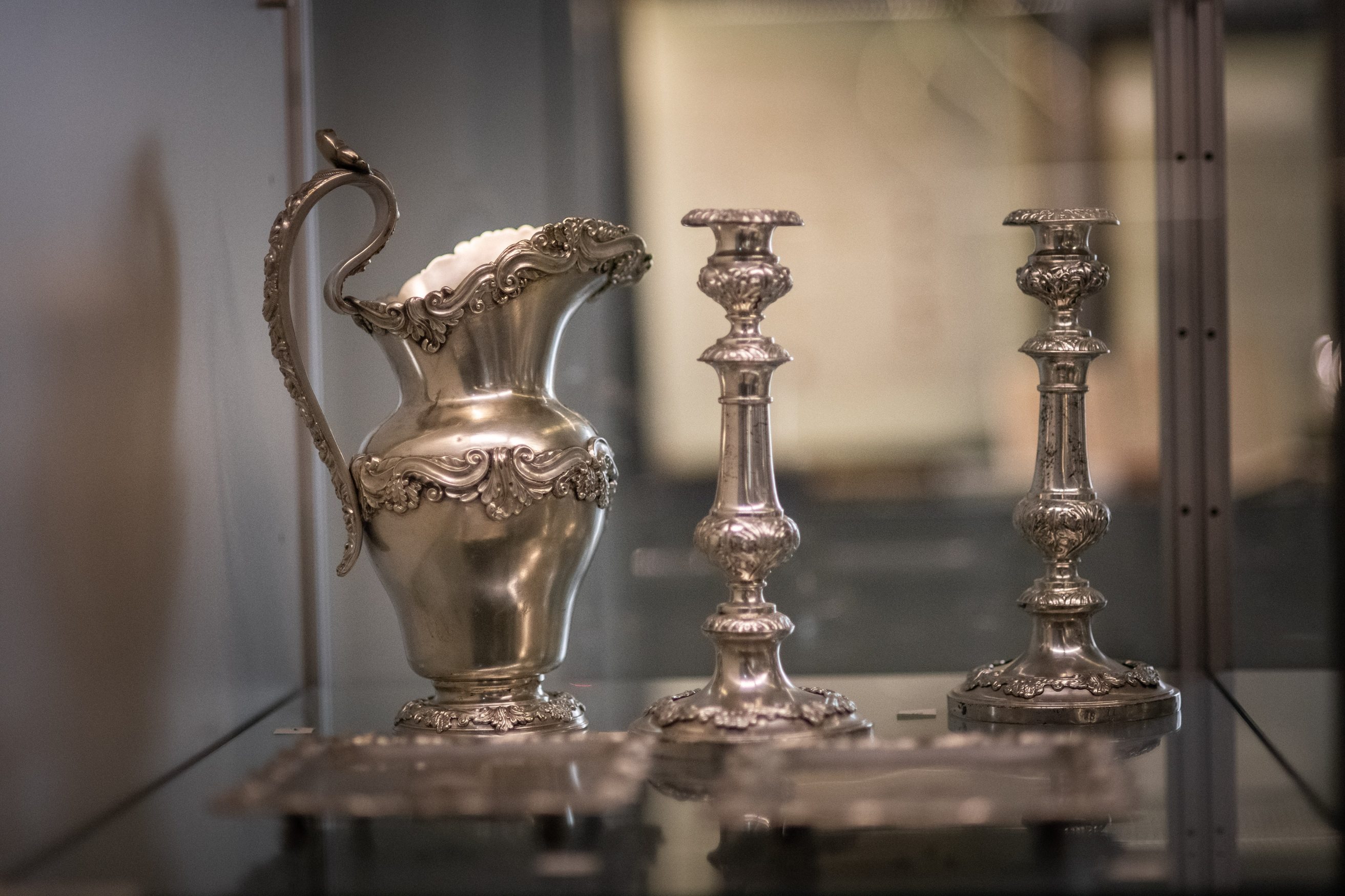 Palóc Múzeum ezüst tárgyak