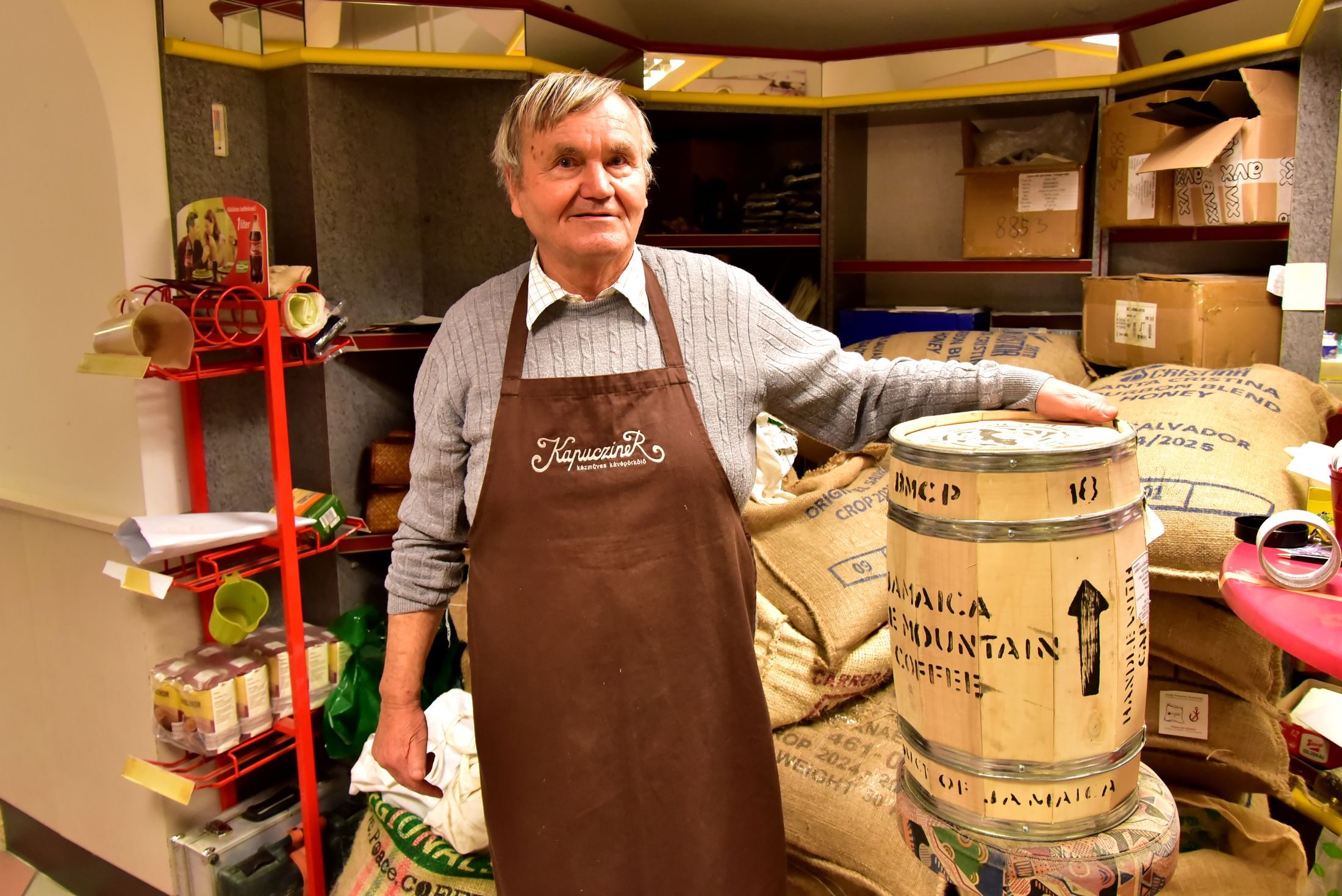 Németh János pörkölőmester