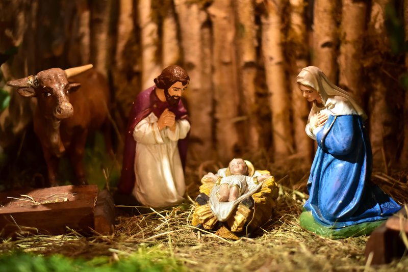 vörsi betlehem Szent Család figurái