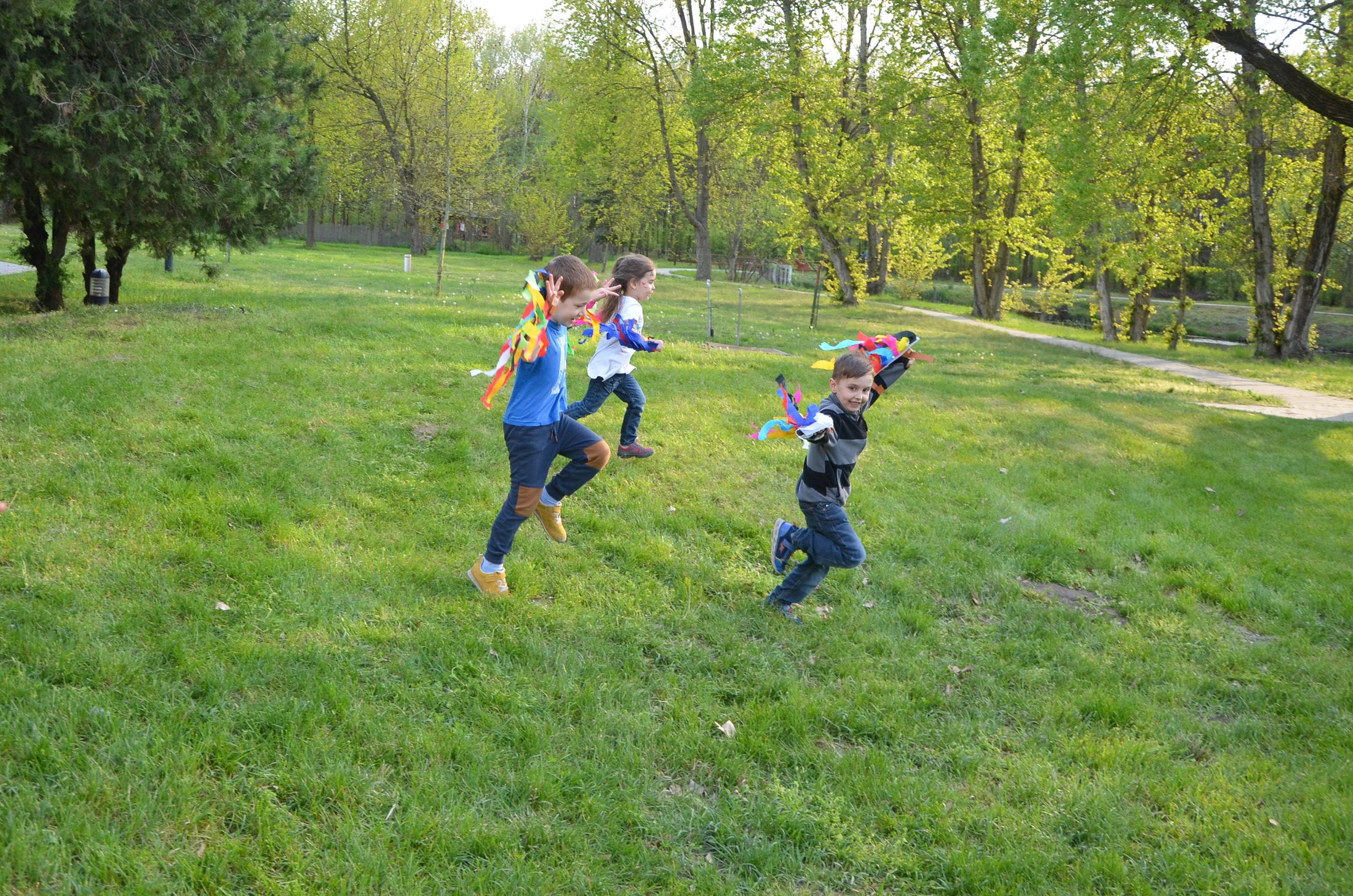 gyászfeldolgozó táborban gyerekek