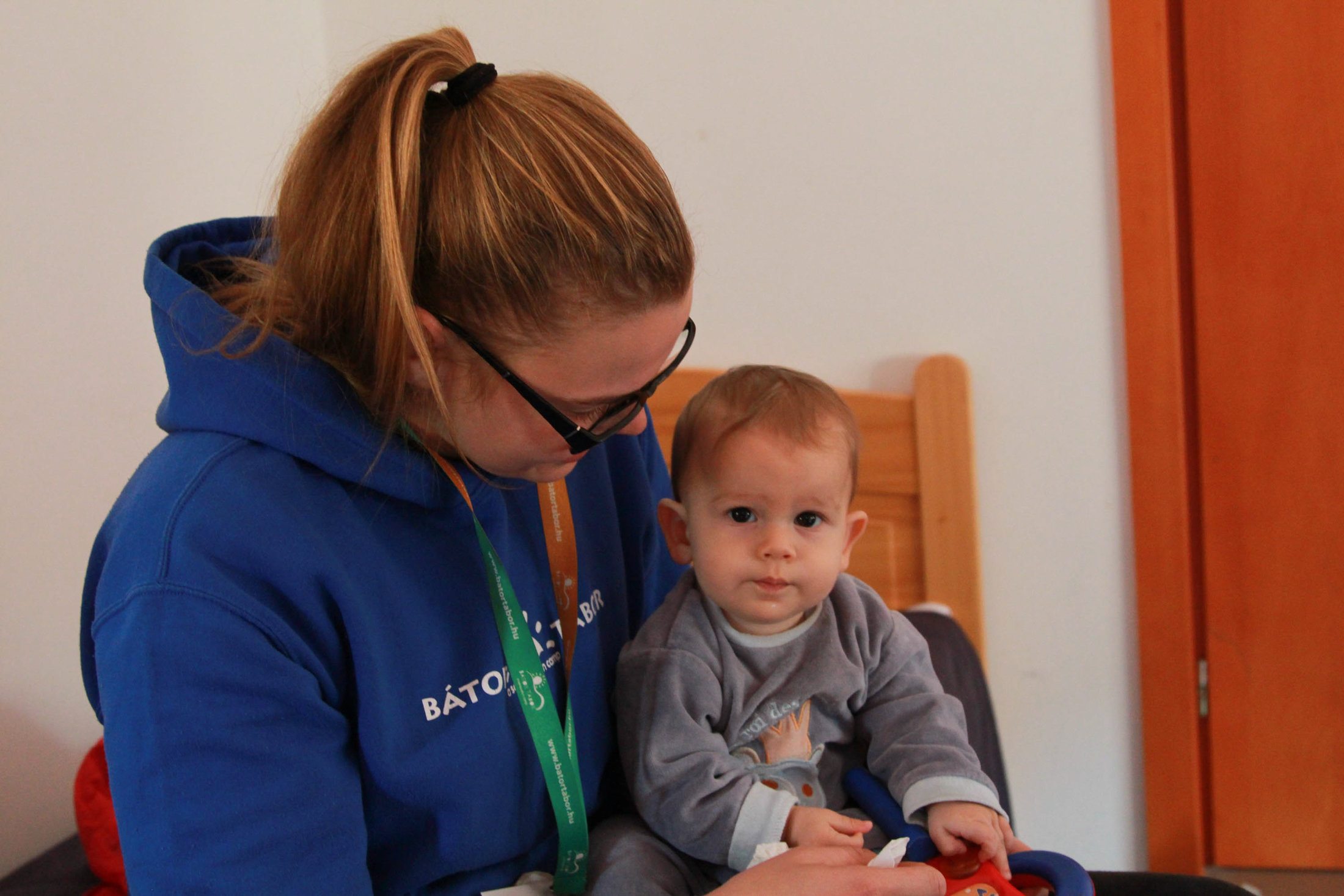 Posztós Erika, a Bátor Tábor munkatársa