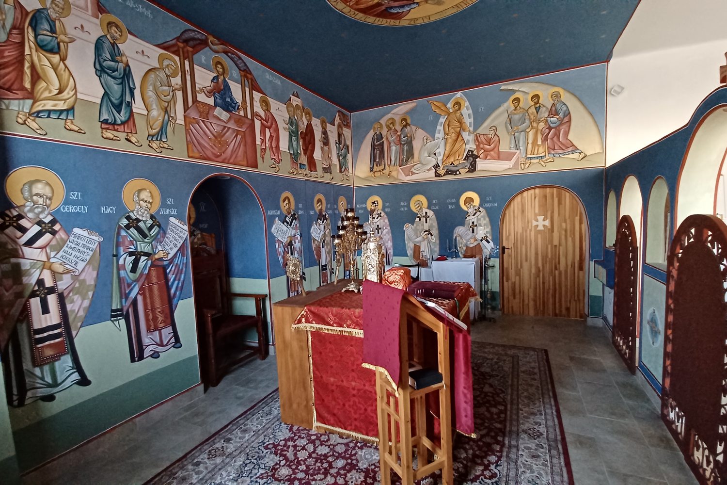 Vajda Mihály falfestményei az egri görögkatolikus kápolnában