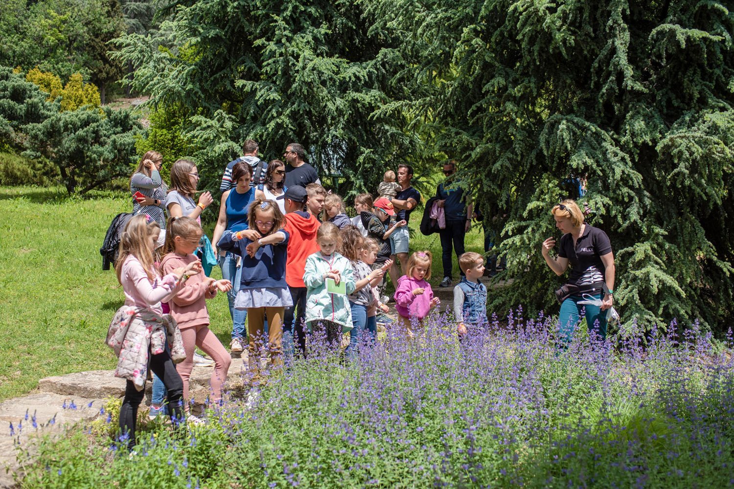 Folly Arborétum és Borászat gyerekprogramon gyerekek