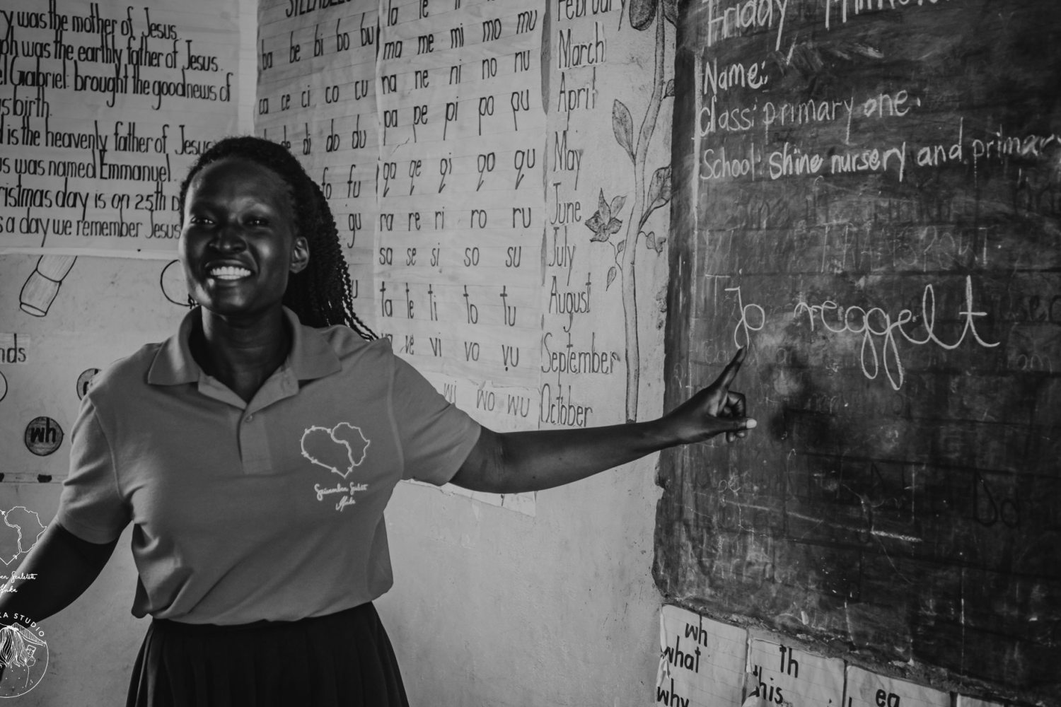 A teacher at one of the association's schools
